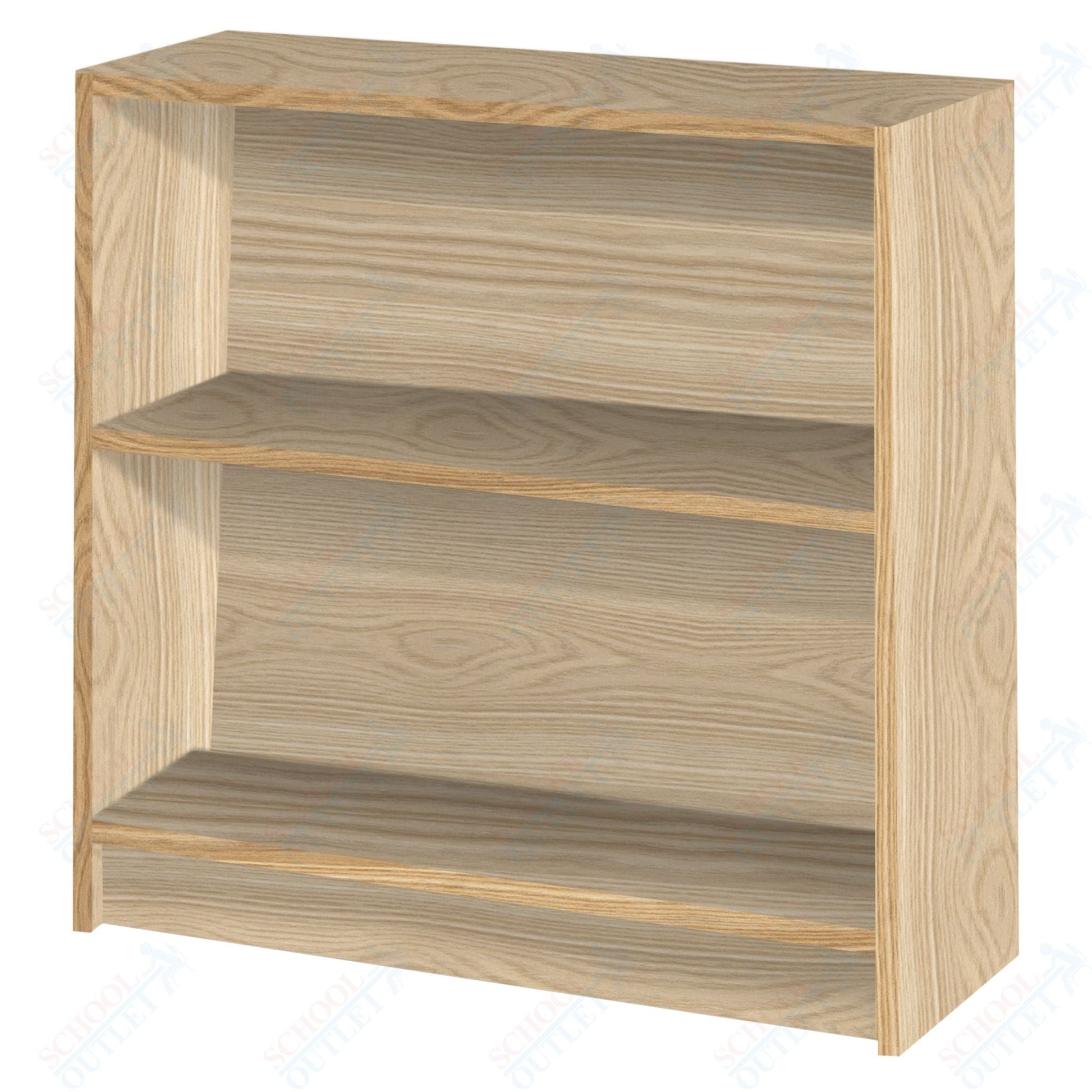 3' Tall - Bookcase with 2 Shelves (80020 Z34) - SchoolOutlet