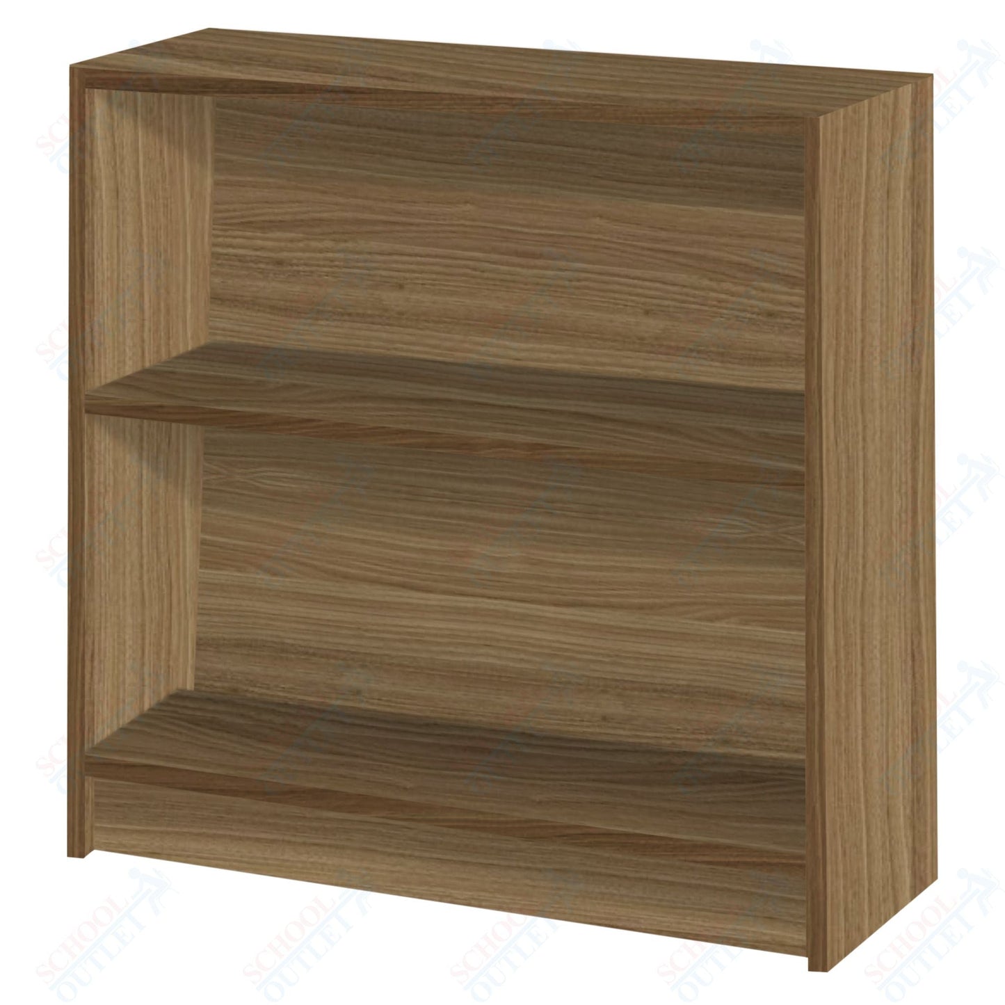 3' Tall - Bookcase with 2 Shelves (80020 Z34) - SchoolOutlet