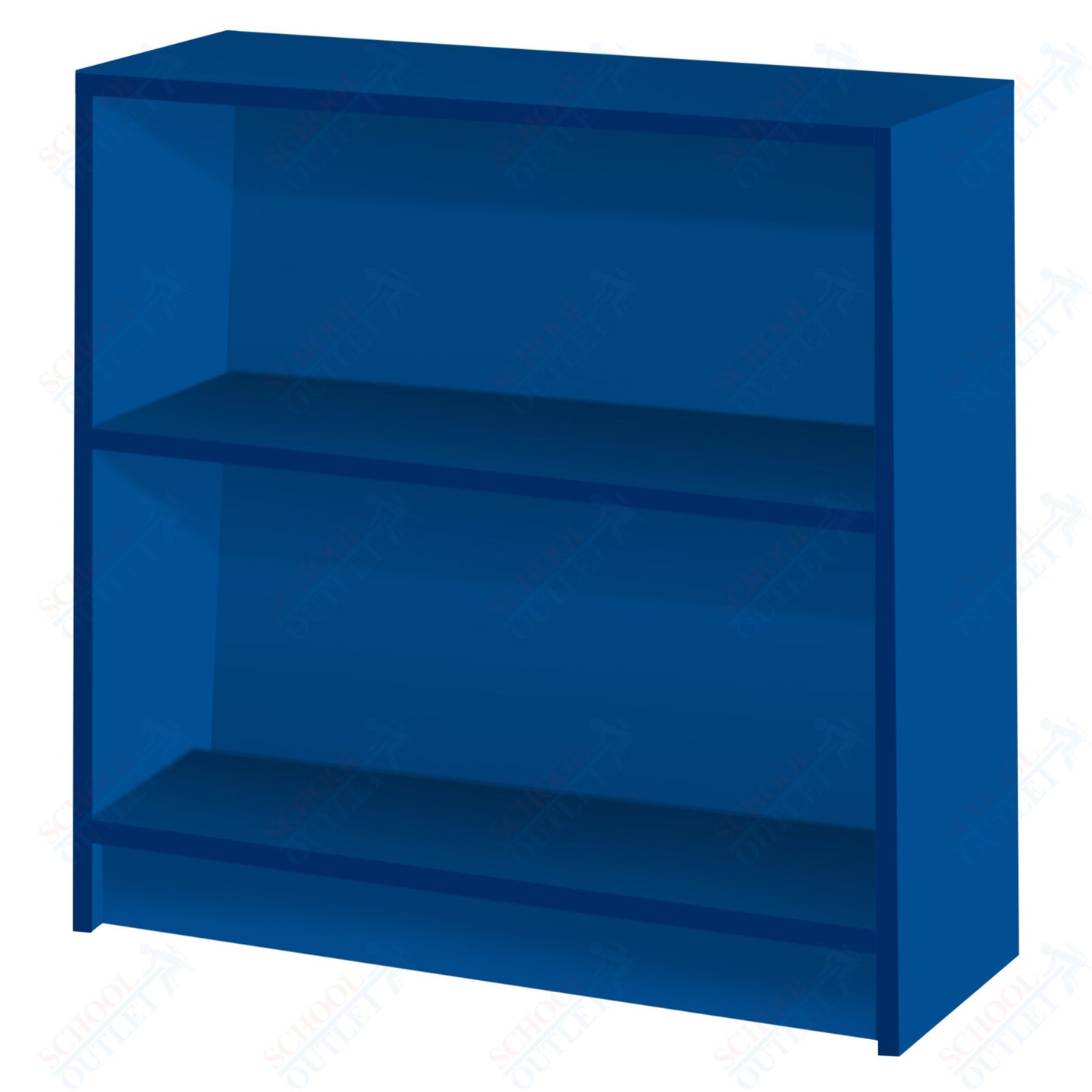 3' Tall - Bookcase with 2 Shelves (80020 Z34) - SchoolOutlet