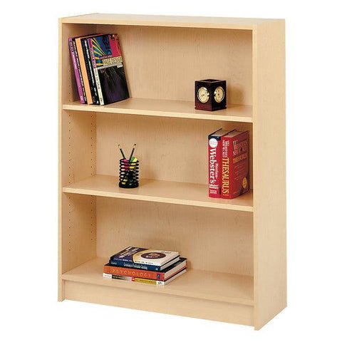 4' Tall - Bookcase with 3 Shelves (80024 Z48) - SchoolOutlet