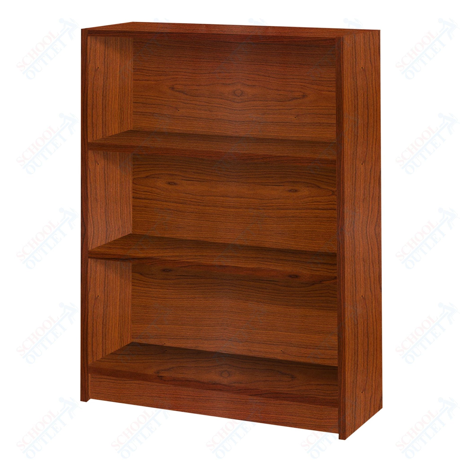 4' Tall - Bookcase with 3 Shelves (80024 Z48) - SchoolOutlet