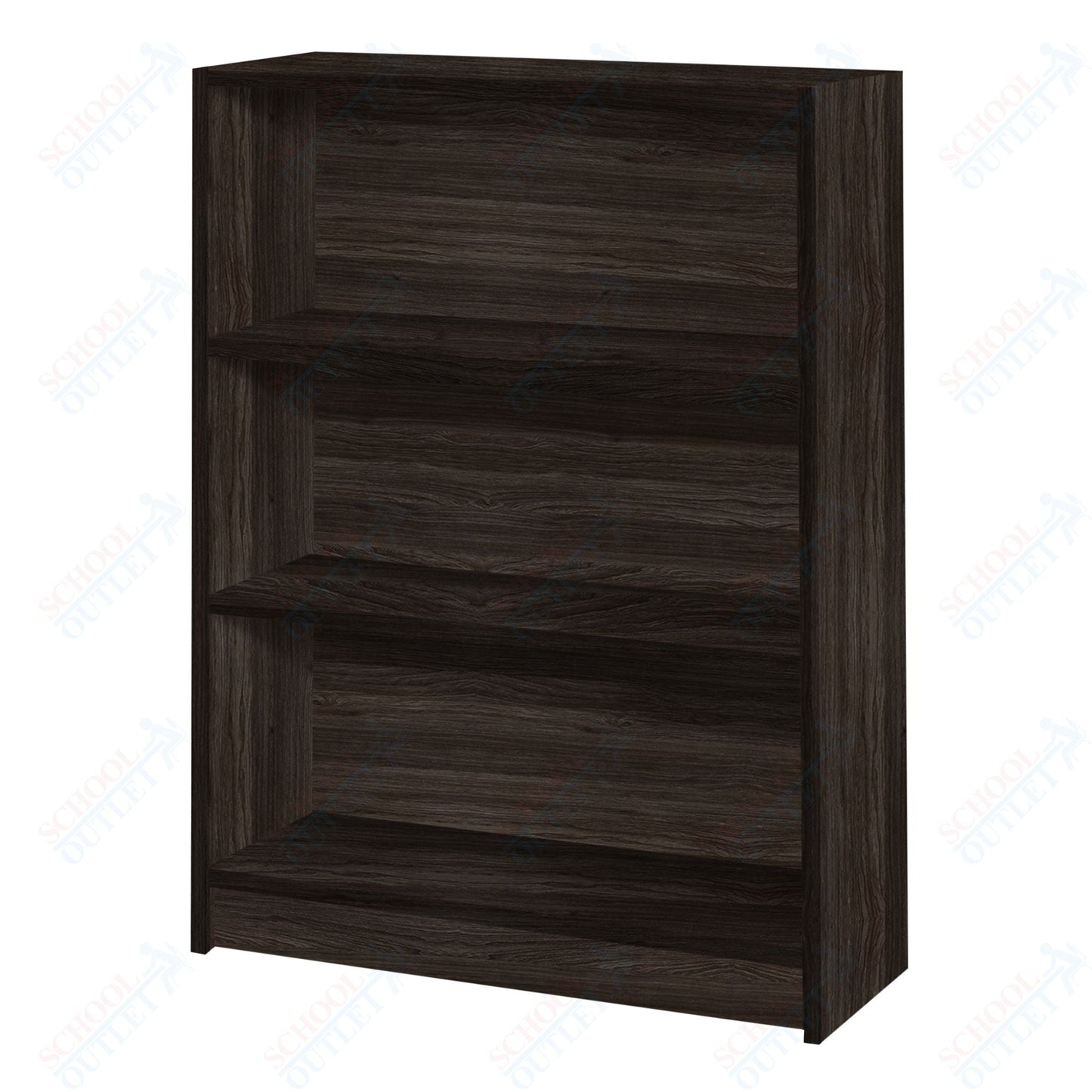 4' Tall - Bookcase with 3 Shelves (80024 Z48) - SchoolOutlet