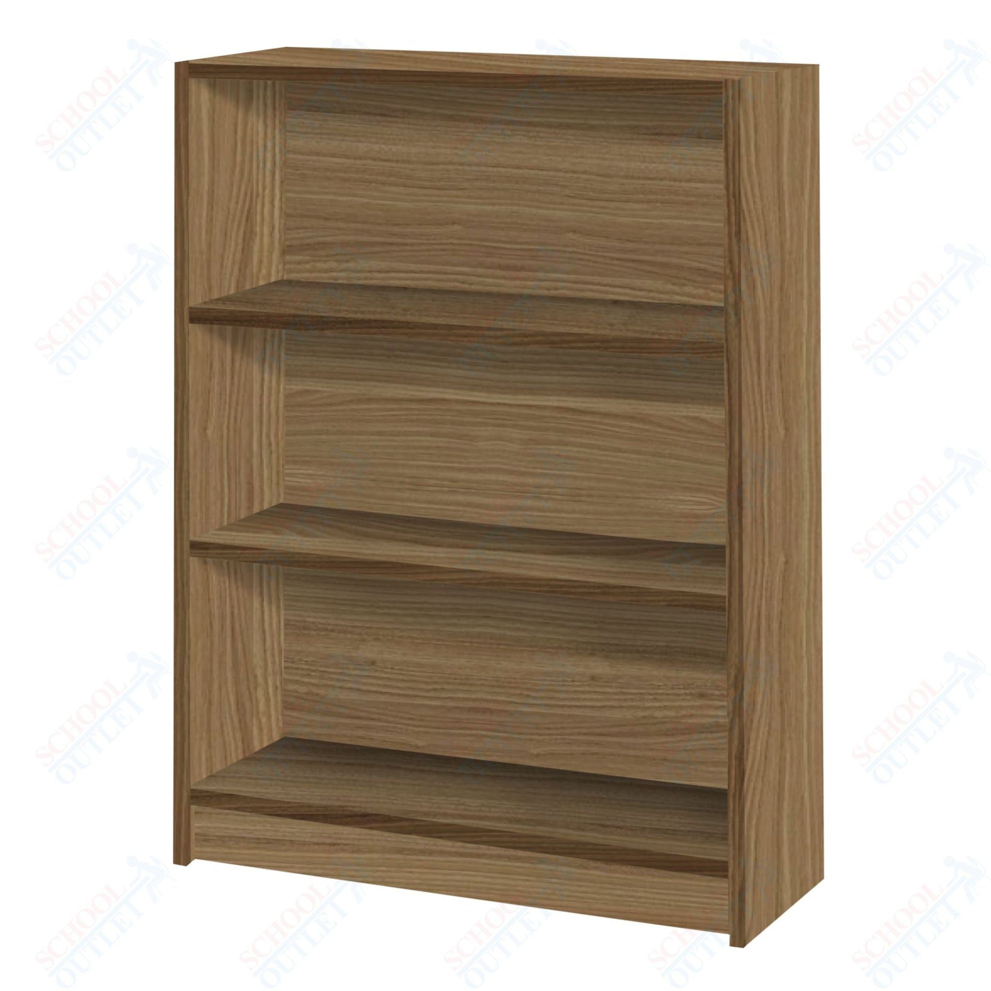 4' Tall - Bookcase with 3 Shelves (80024 Z48) - SchoolOutlet