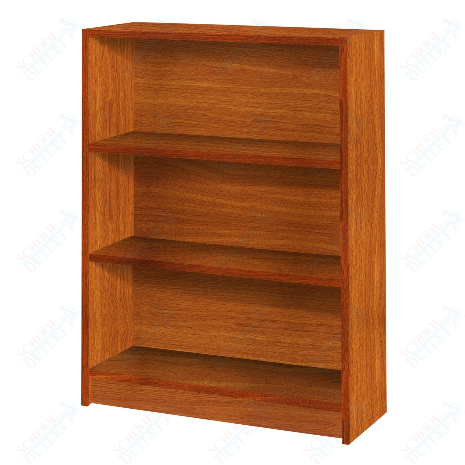 4' Tall - Bookcase with 3 Shelves (80024 Z48) - SchoolOutlet