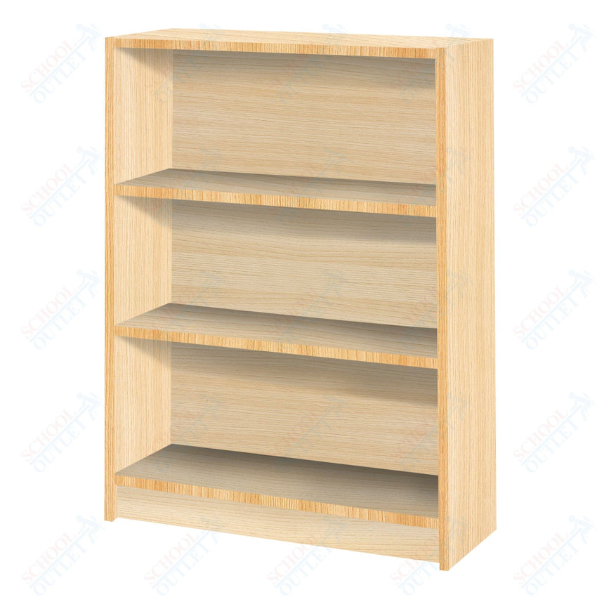 4' Tall - Bookcase with 3 Shelves (80024 Z48) - SchoolOutlet