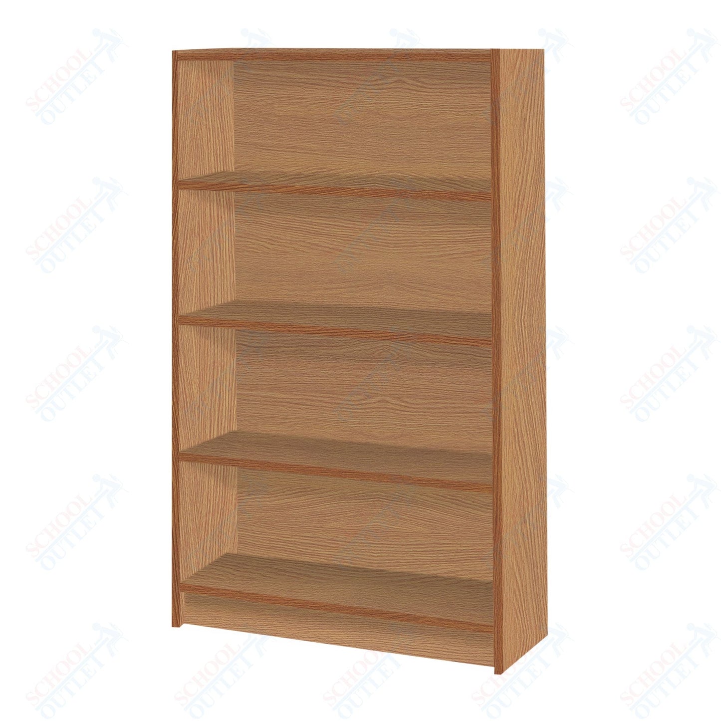 5' Tall - Bookcase with 4 Shelves (80028 Z59) - SchoolOutlet