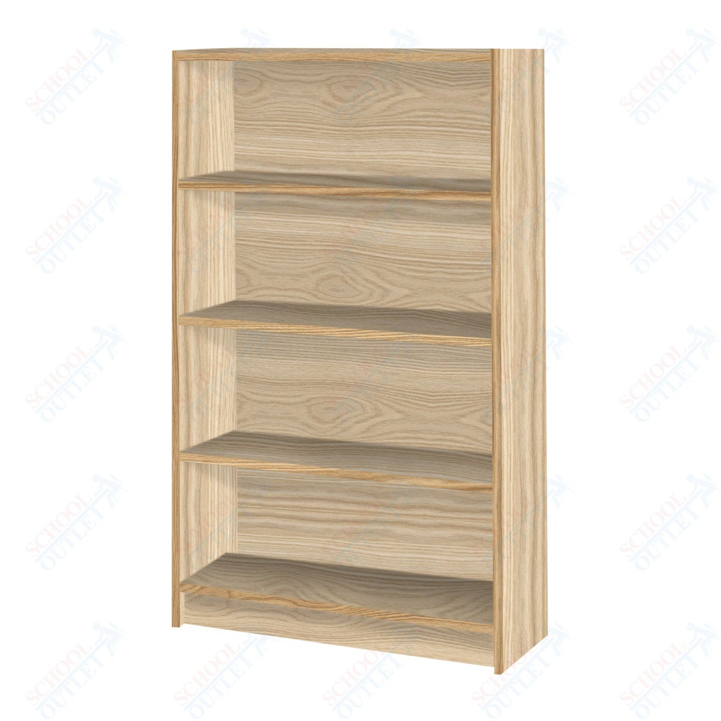 5' Tall - Bookcase with 4 Shelves (80028 Z59) - SchoolOutlet