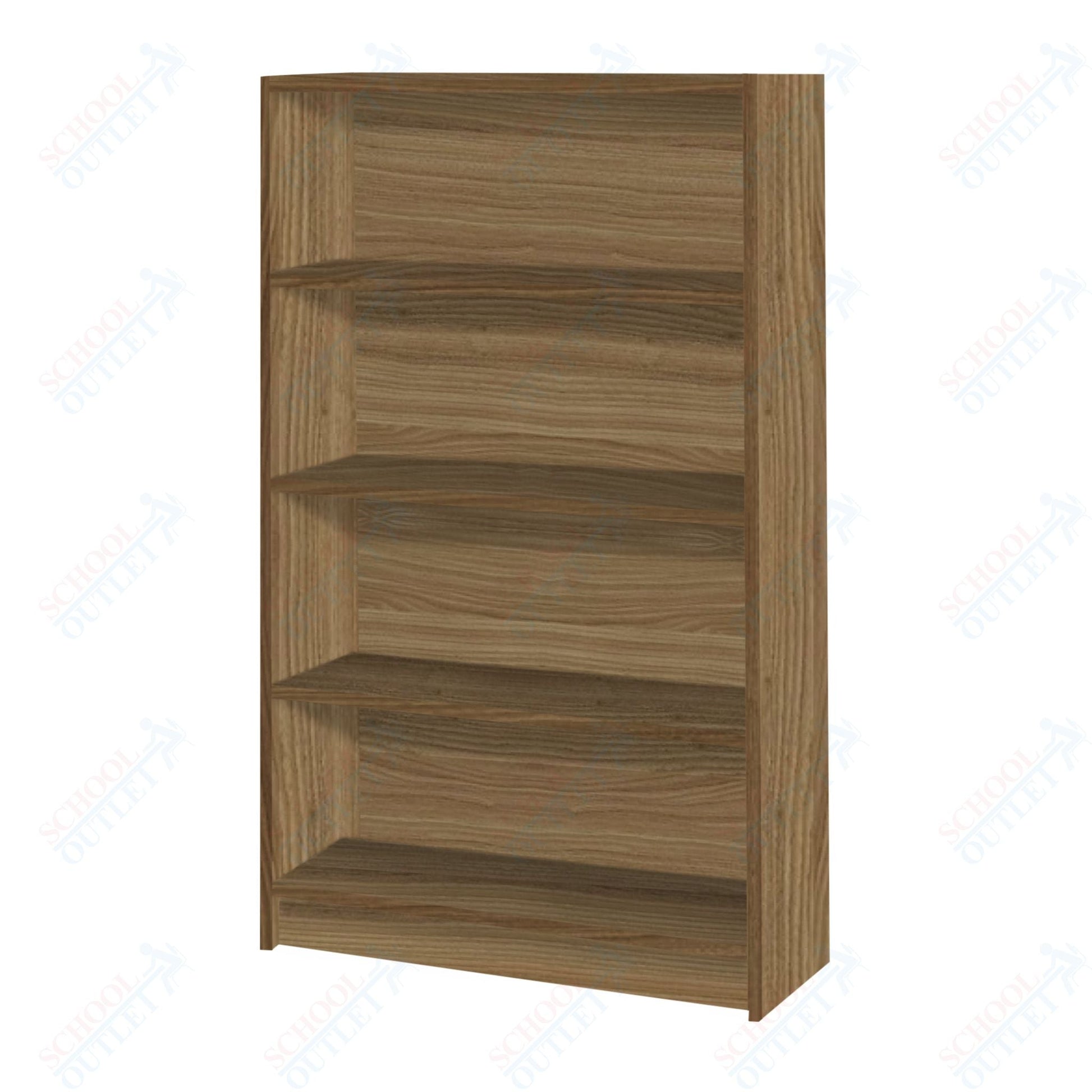 5' Tall - Bookcase with 4 Shelves (80028 Z59) - SchoolOutlet