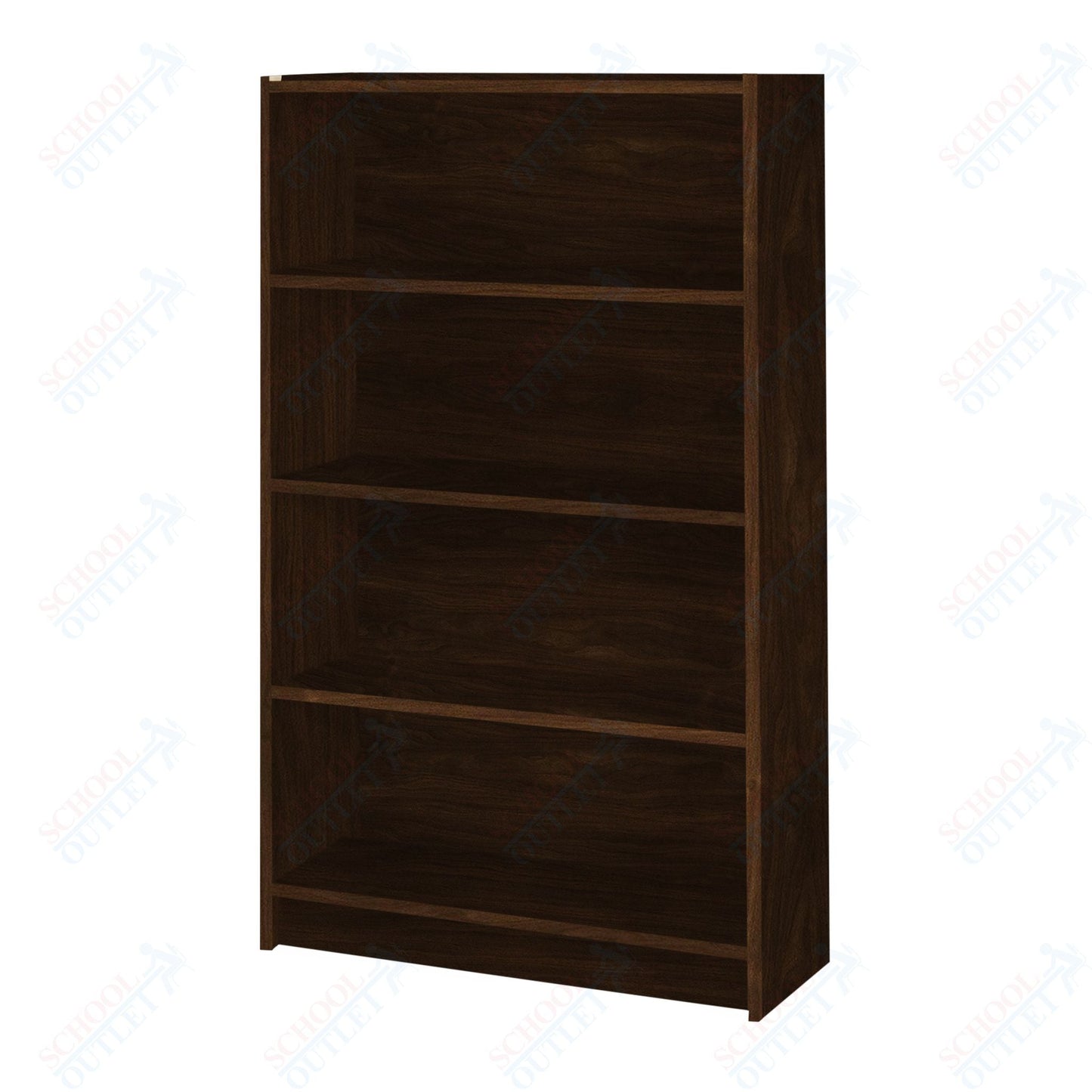 5' Tall - Bookcase with 4 Shelves (80028 Z59) - SchoolOutlet