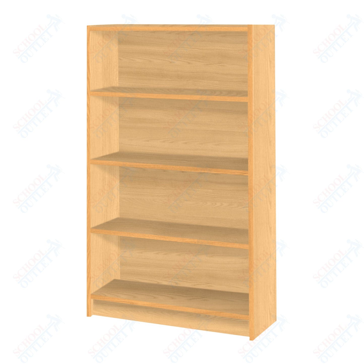 5' Tall - Bookcase with 4 Shelves (80028 Z59) - SchoolOutlet