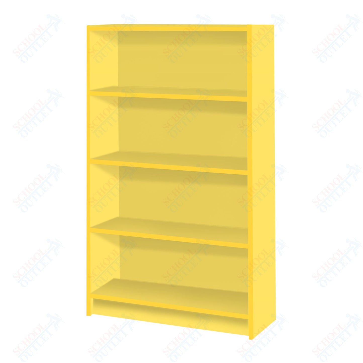 5' Tall - Bookcase with 4 Shelves (80028 Z59) - SchoolOutlet