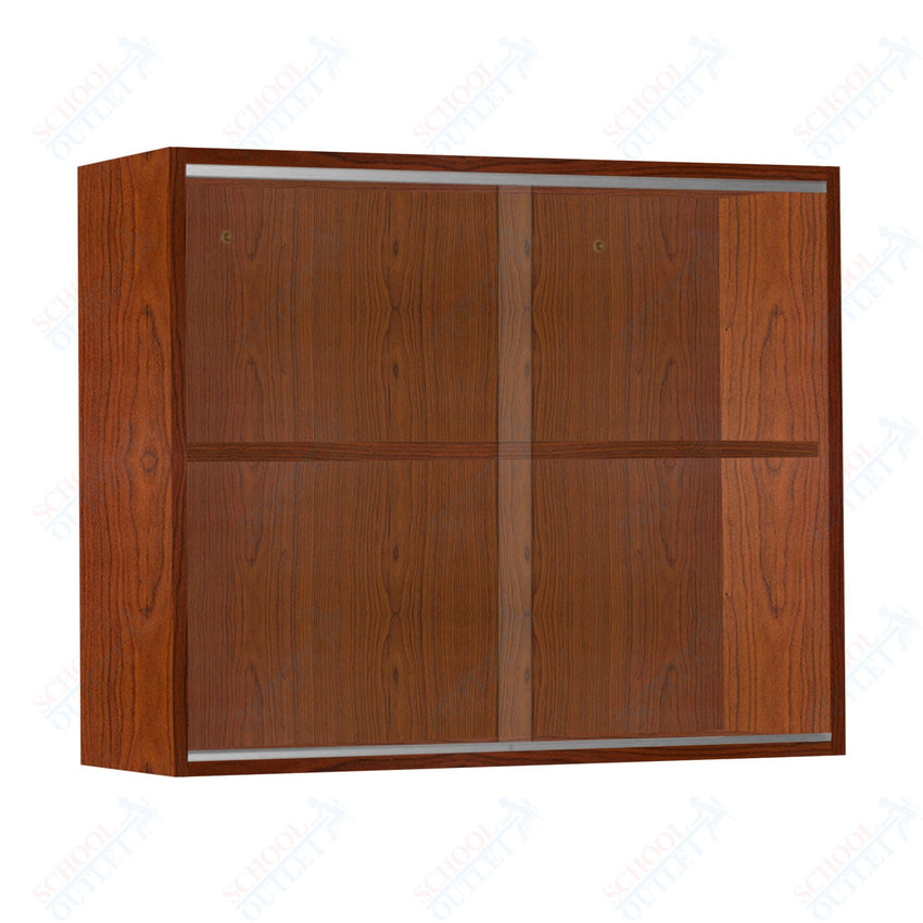 Wall Cabinet Display Sliding Glass Doors (82156 Z30) - SchoolOutlet