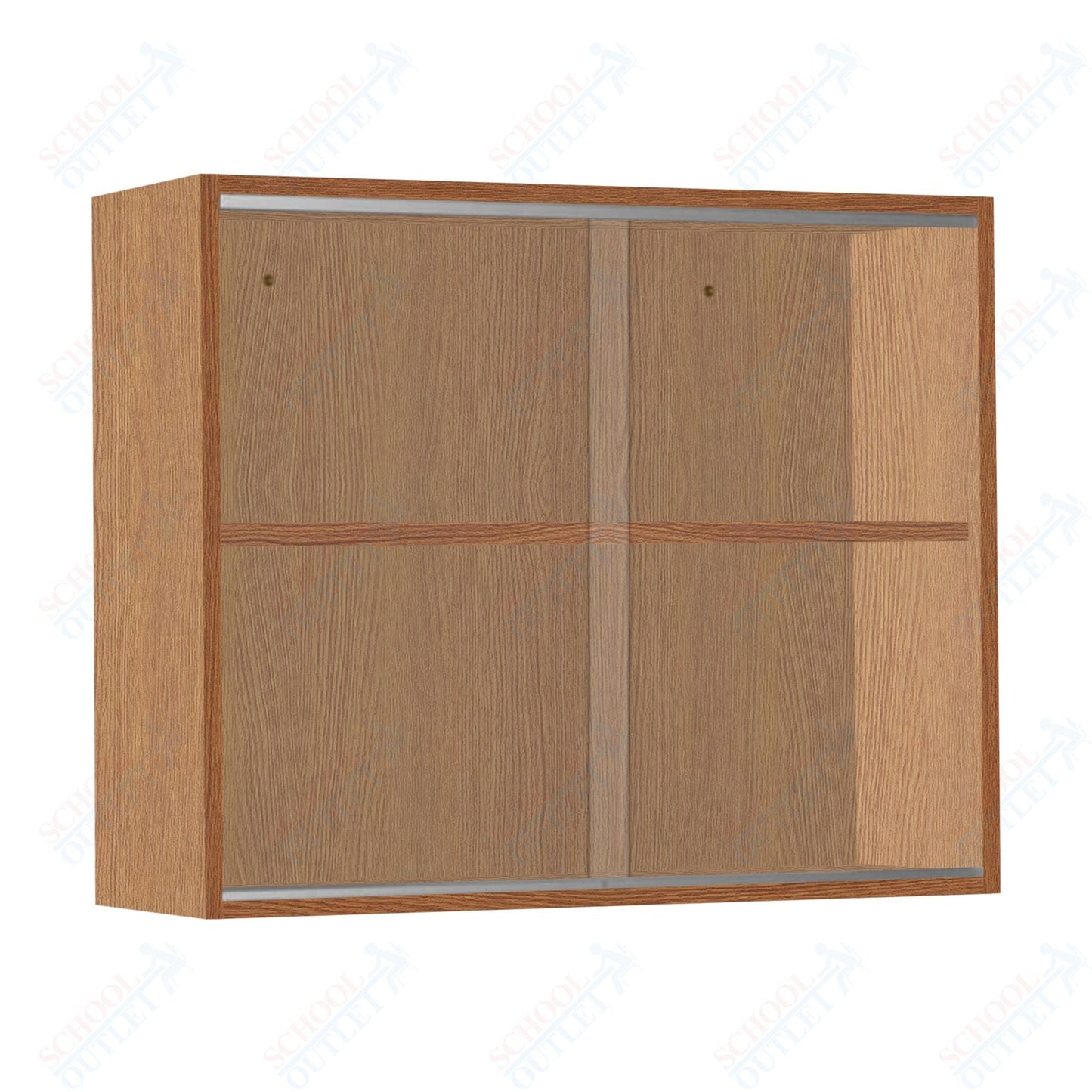 Wall Cabinet Display Sliding Glass Doors (82156 Z30) - SchoolOutlet