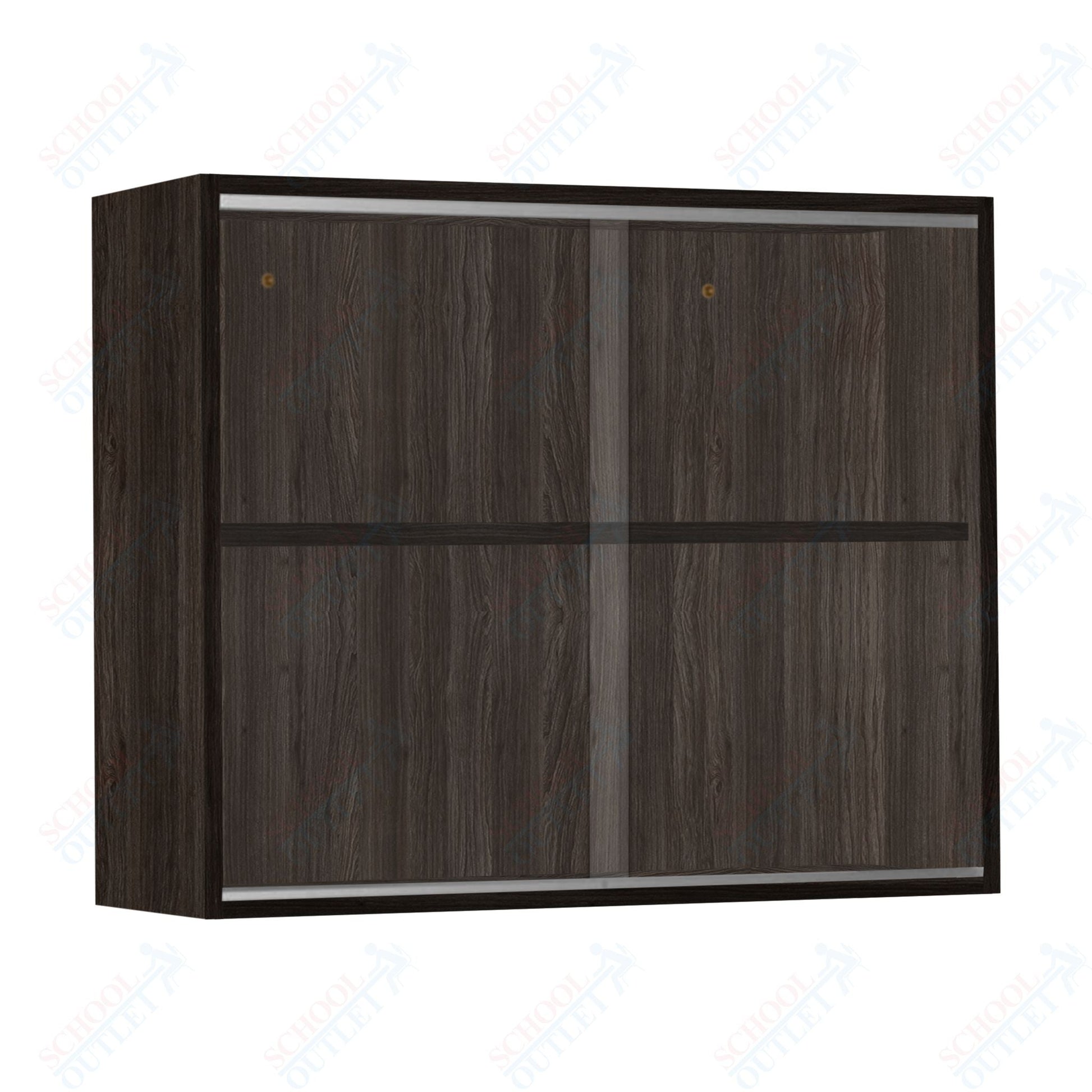 Wall Cabinet Display Sliding Glass Doors (82156 Z30) - SchoolOutlet