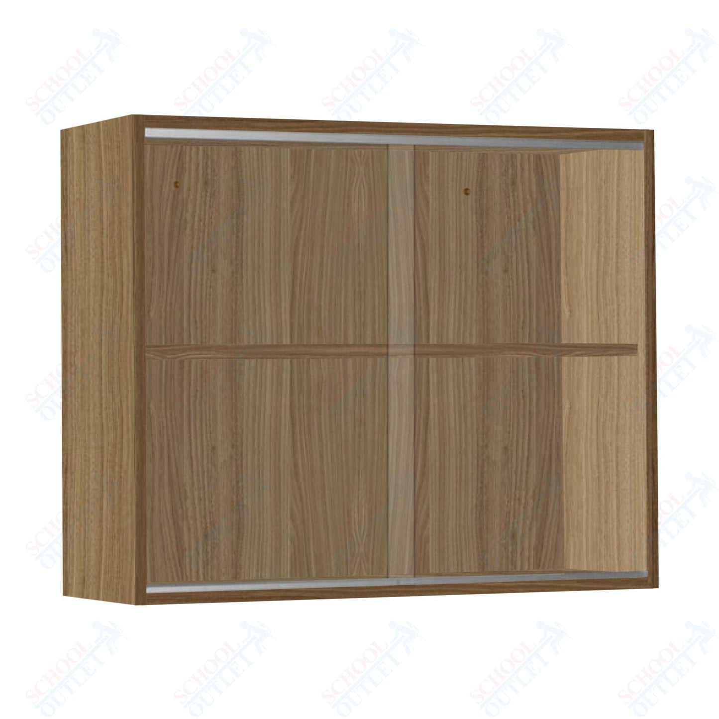 Wall Cabinet Display Sliding Glass Doors (82156 Z30) - SchoolOutlet