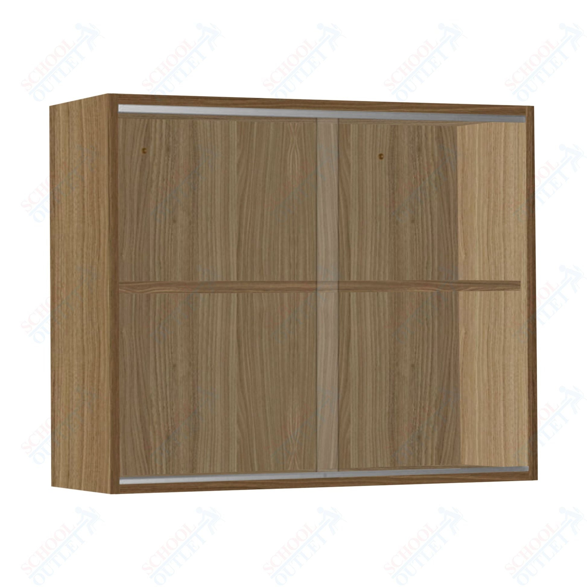 Wall Cabinet Display Sliding Glass Doors (82156 Z30) - SchoolOutlet