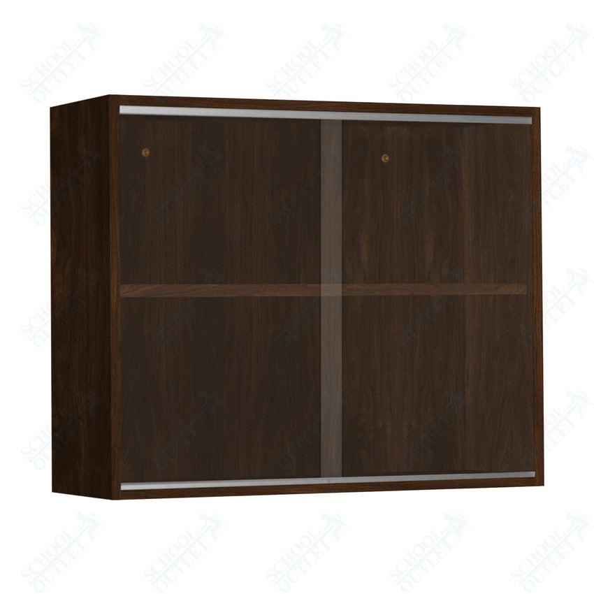 Wall Cabinet Display Sliding Glass Doors (82156 Z30) - SchoolOutlet