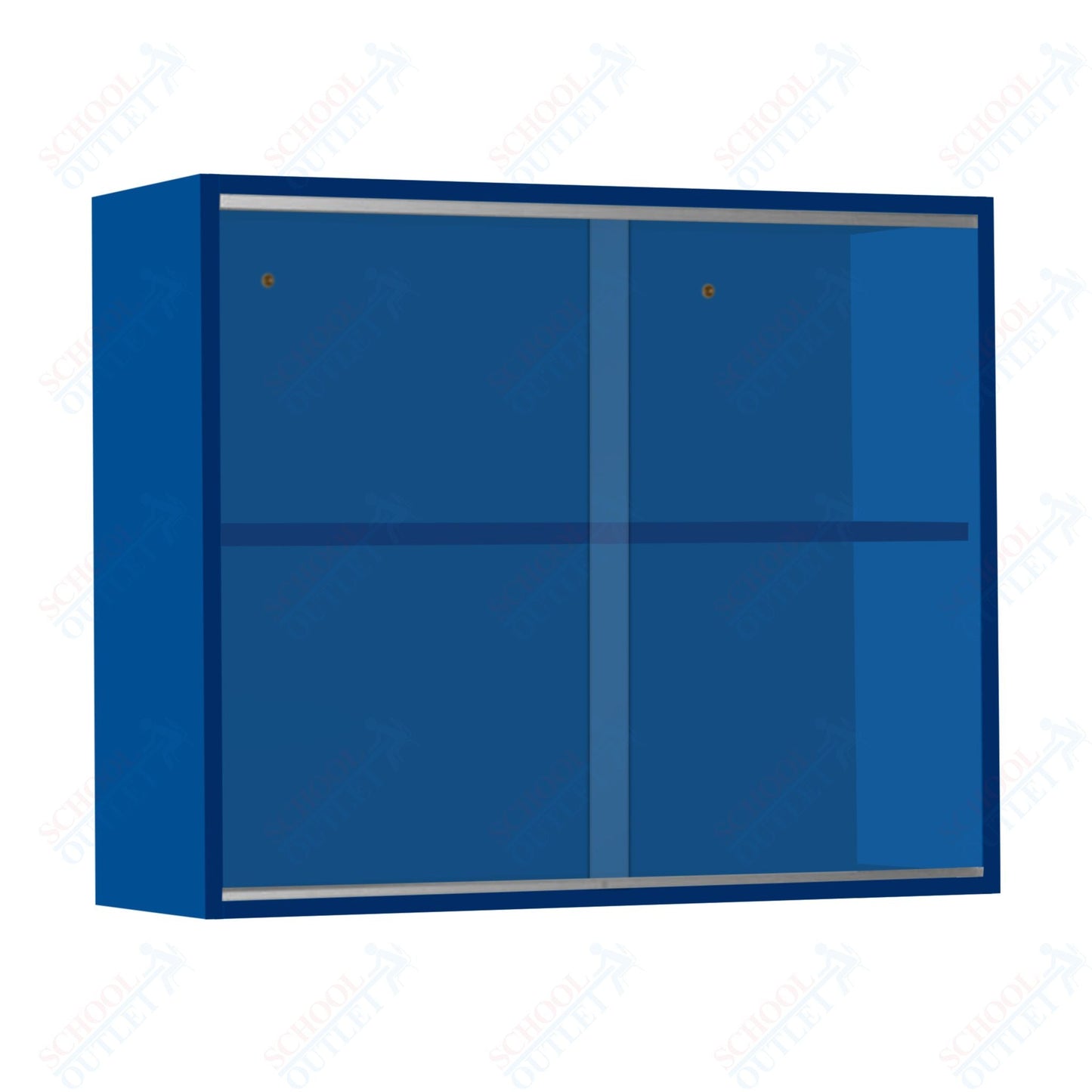 Wall Cabinet Display Sliding Glass Doors (82156 Z30) - SchoolOutlet