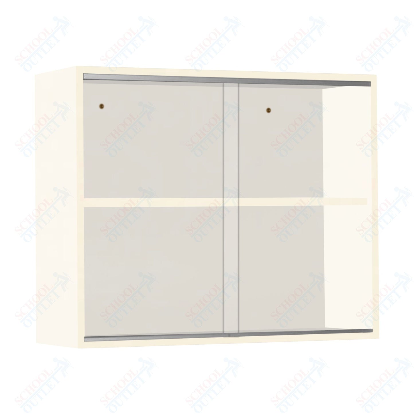 Wall Cabinet Display Sliding Glass Doors (82156 Z30) - SchoolOutlet