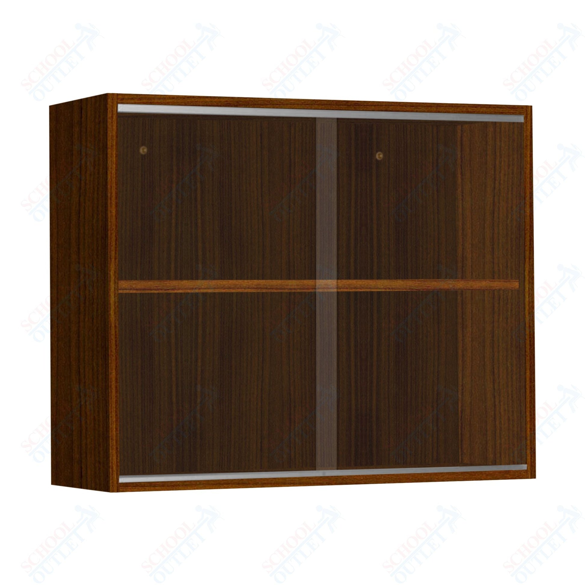 Wall Cabinet Display Sliding Glass Doors (82156 Z30) - SchoolOutlet