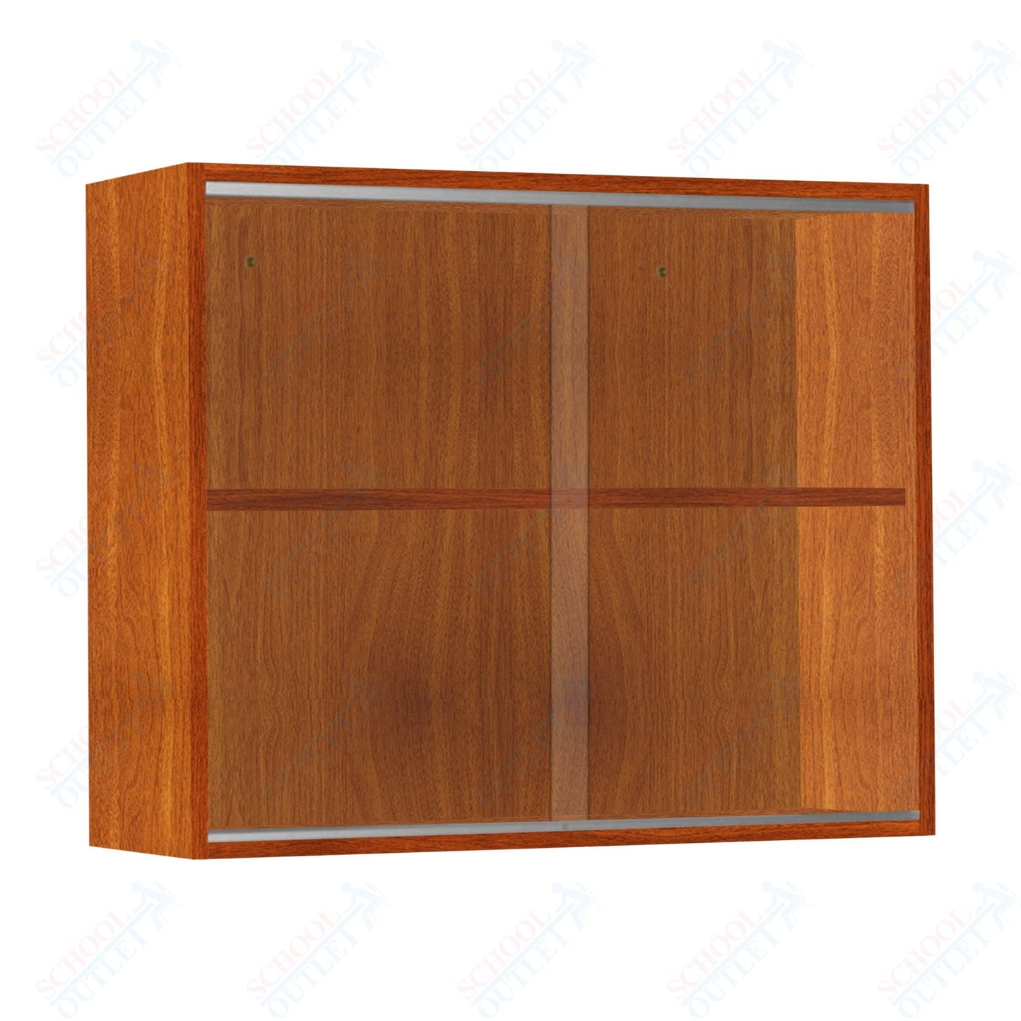 Wall Cabinet Display Sliding Glass Doors (82156 Z30) - SchoolOutlet