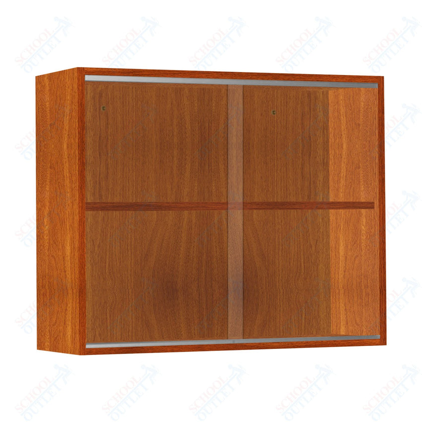 Wall Cabinet Display Sliding Glass Doors (82156 Z30) - SchoolOutlet