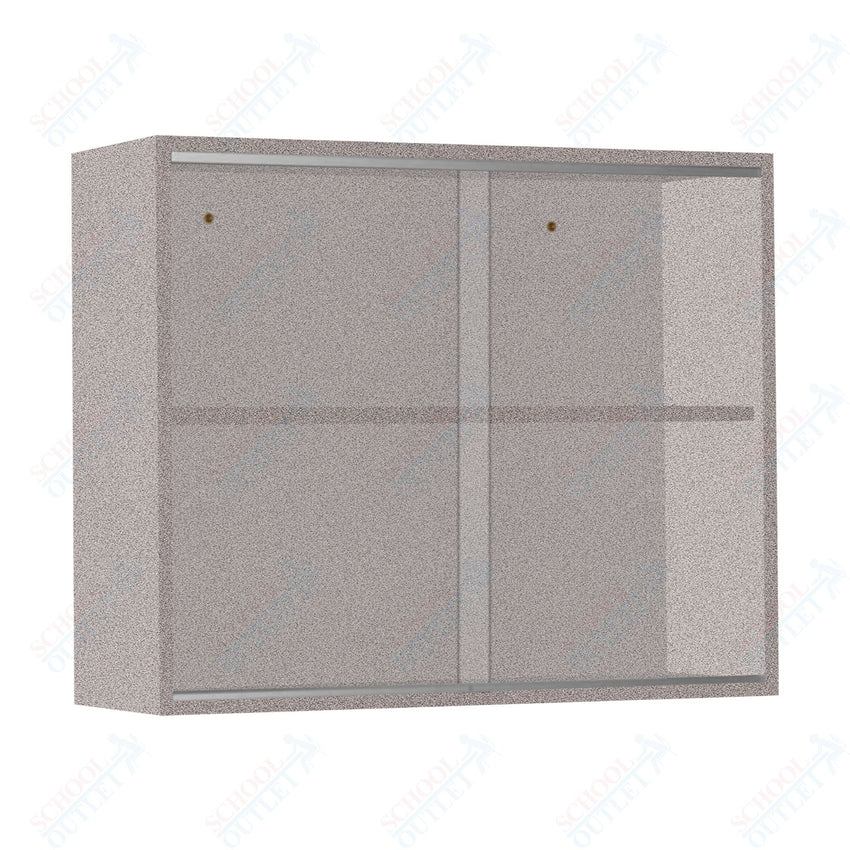 Wall Cabinet Display Sliding Glass Doors (82156 Z30) - SchoolOutlet