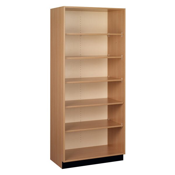 Tall Units Open Shelf with Base Molding (83101 Z84) - SchoolOutlet