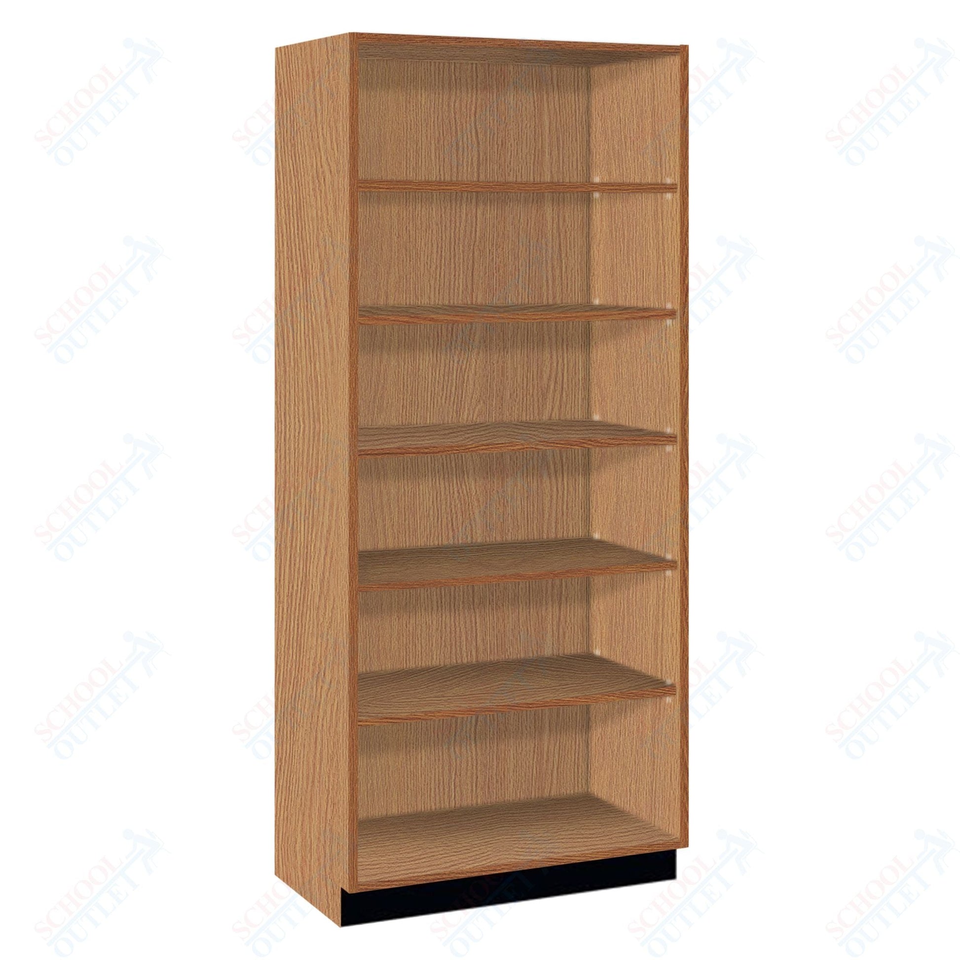 Tall Units Open Shelf with Base Molding (83101 Z84) - SchoolOutlet