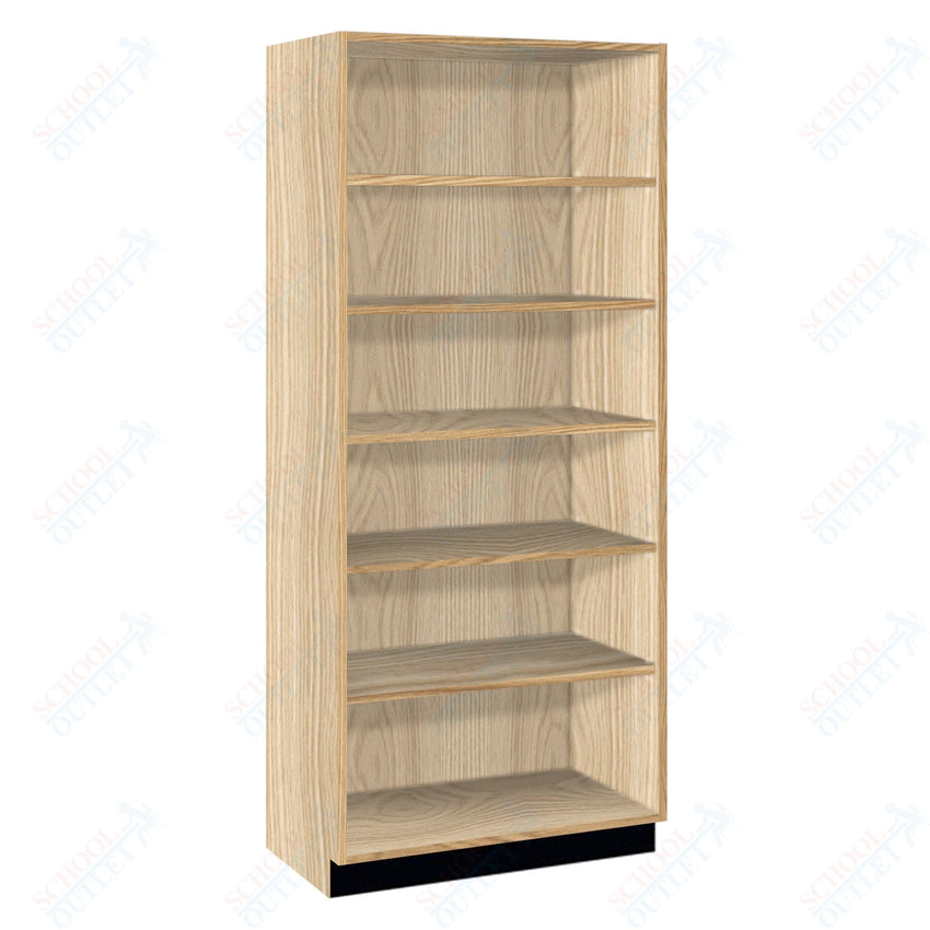 Tall Units Open Shelf with Base Molding (83101 Z84) - SchoolOutlet