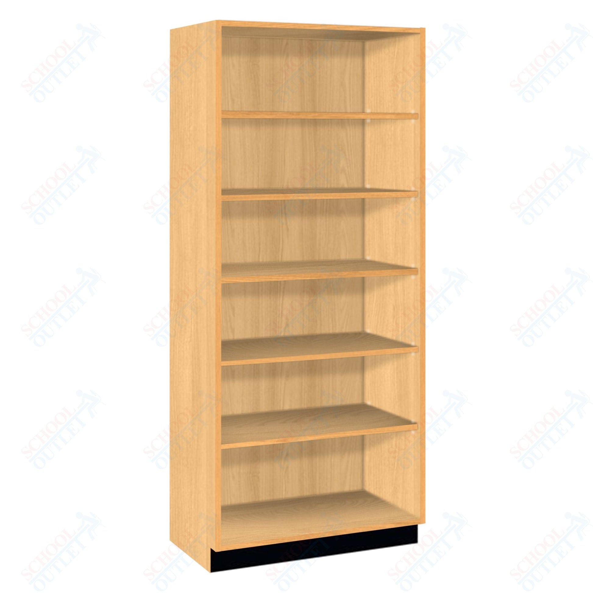 Tall Units Open Shelf with Base Molding (83101 Z84) - SchoolOutlet