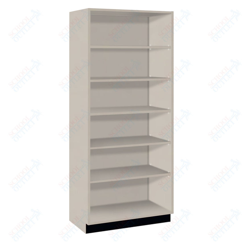 Tall Units Open Shelf with Base Molding (83101 Z84) - SchoolOutlet