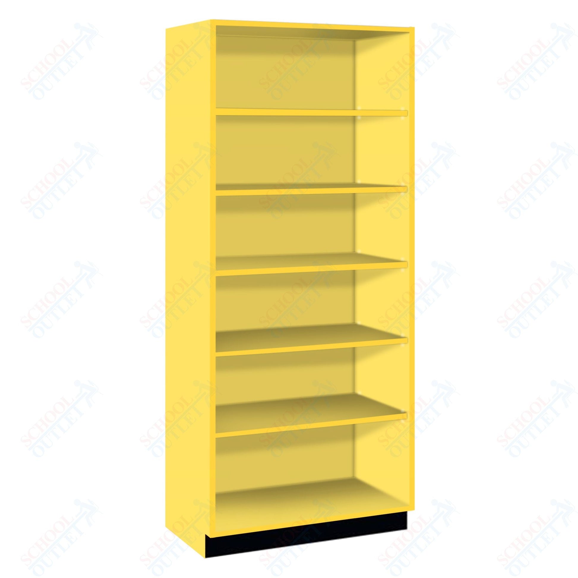 Tall Units Open Shelf with Base Molding (83101 Z84) - SchoolOutlet