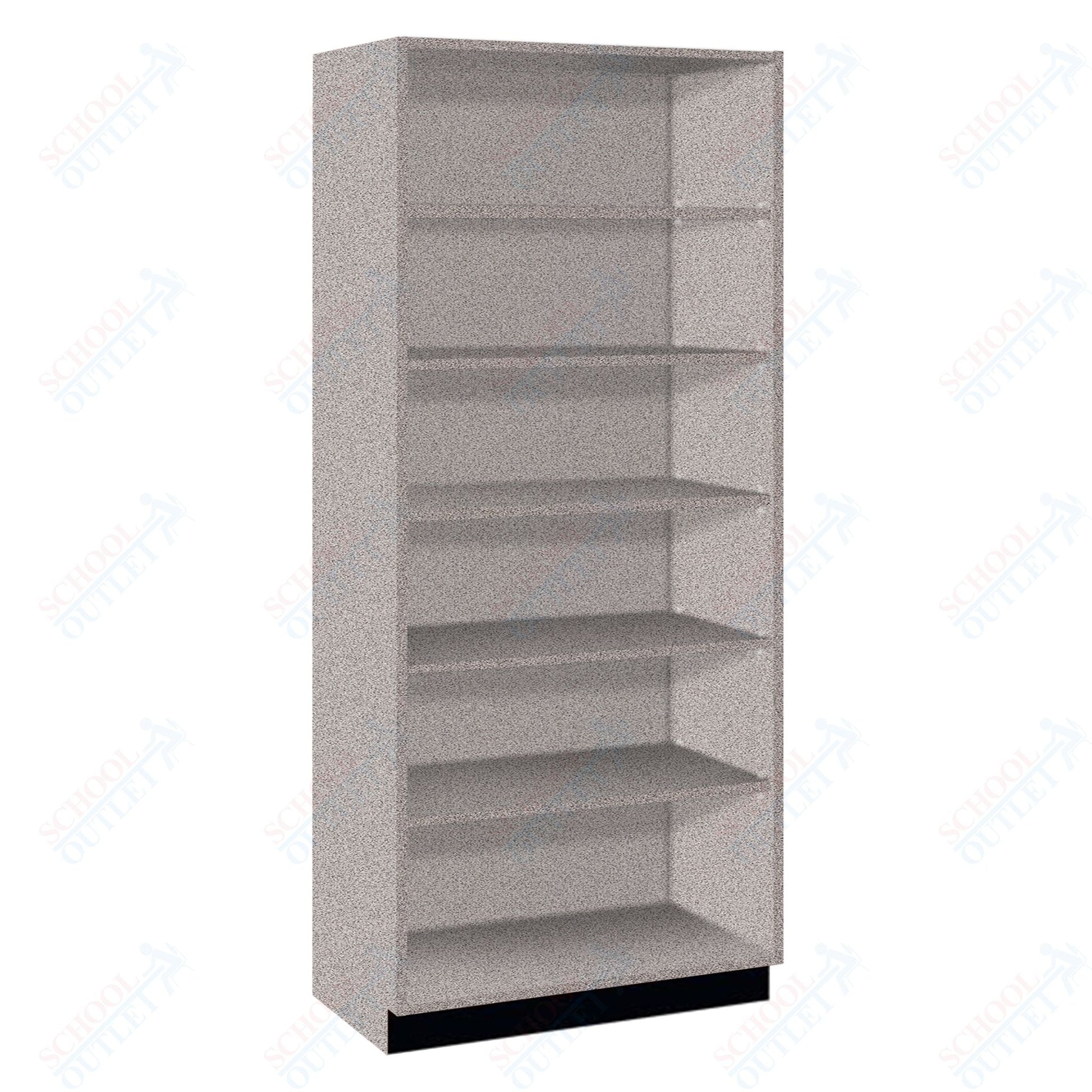 Tall Units Open Shelf with Base Molding (83101 Z84) - SchoolOutlet