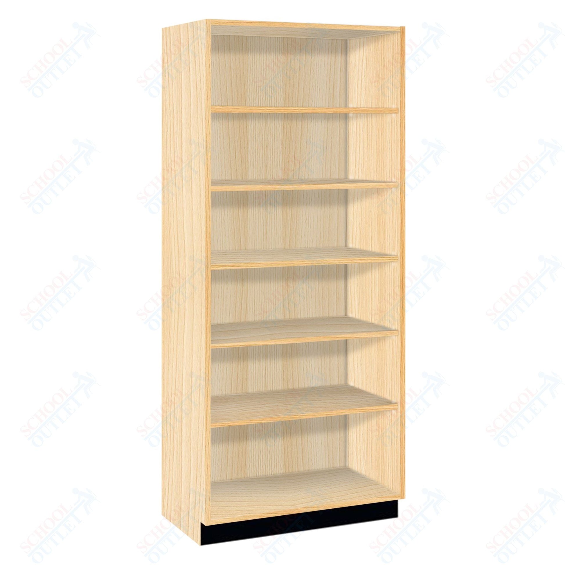 Tall Units Open Shelf with Base Molding (83101 Z84) - SchoolOutlet