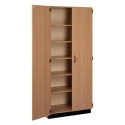 Tall Units Shelf with Door, Lock and Base Molding (83129 K84)