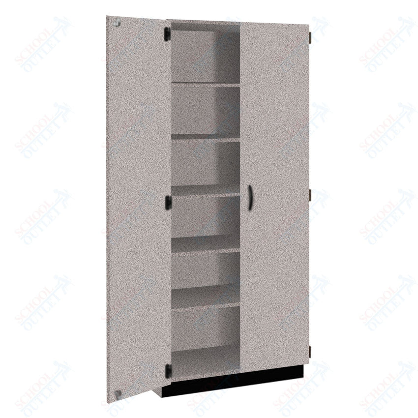 Tall Units Shelf with Door, Lock and Base Molding (83129 K84) - SchoolOutlet