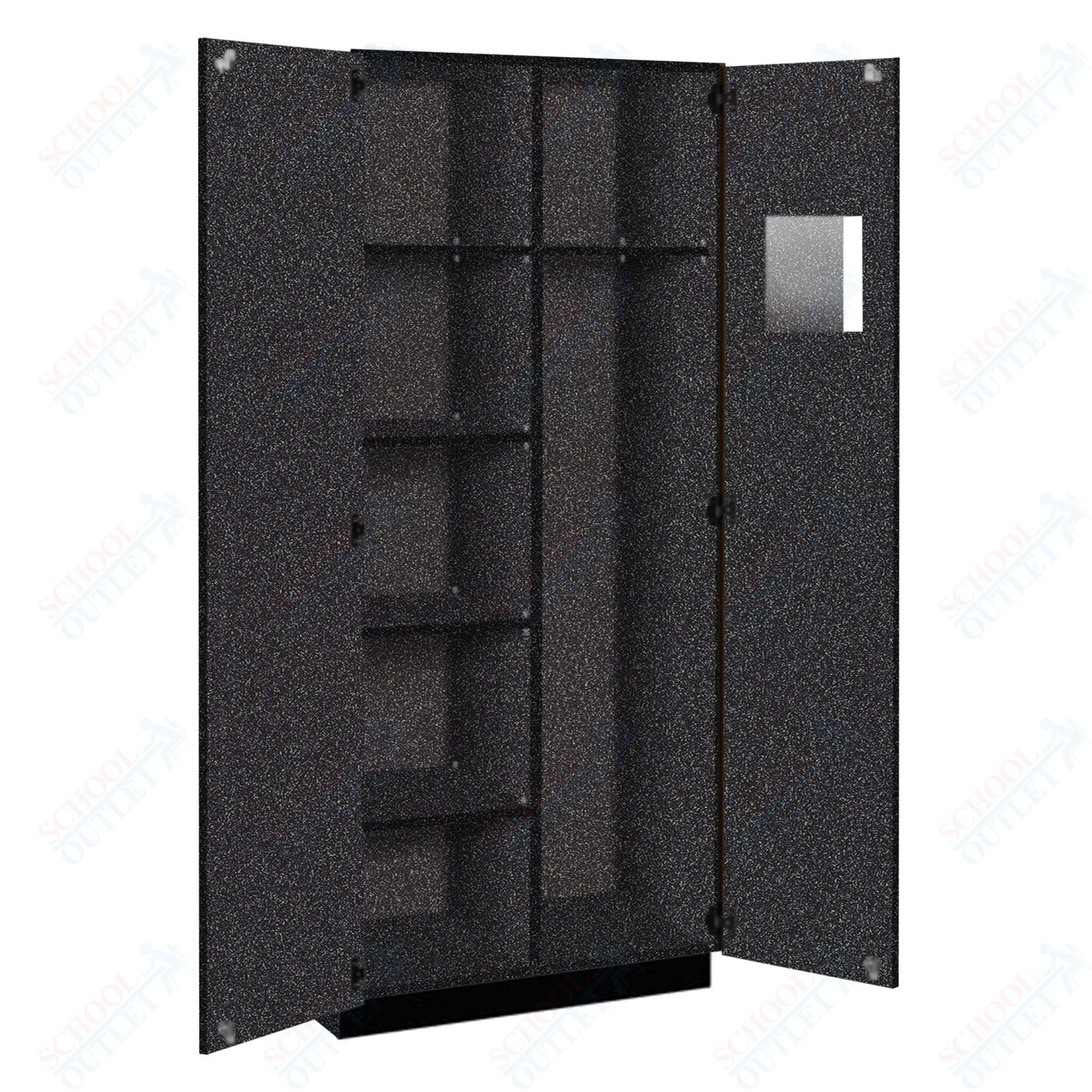 Tall Units Instructor Wardrobe with Lock and Base Molding (83618 K84) - SchoolOutlet