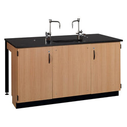 Phenolic Top Two Student Table with Sink (84002 K36 24)