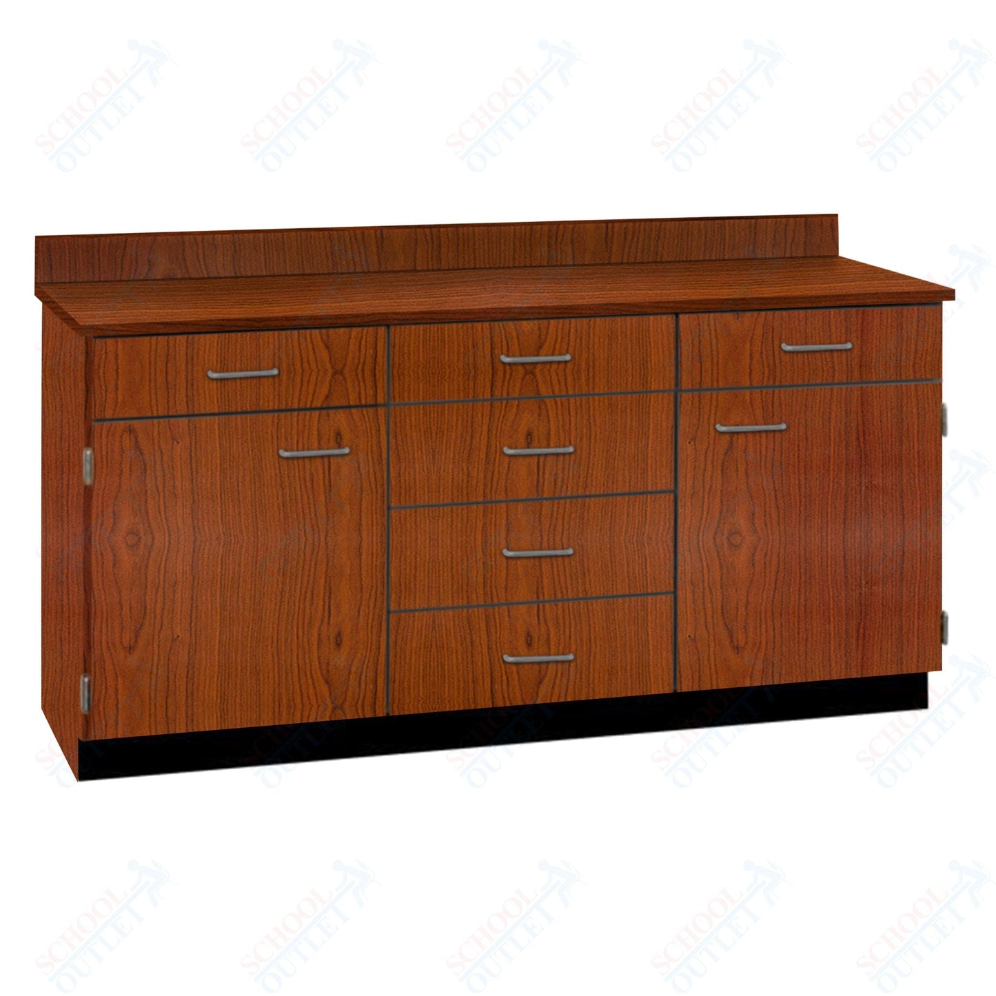 72" Wide Complete Suites with Locks (84506 F72) - SchoolOutlet