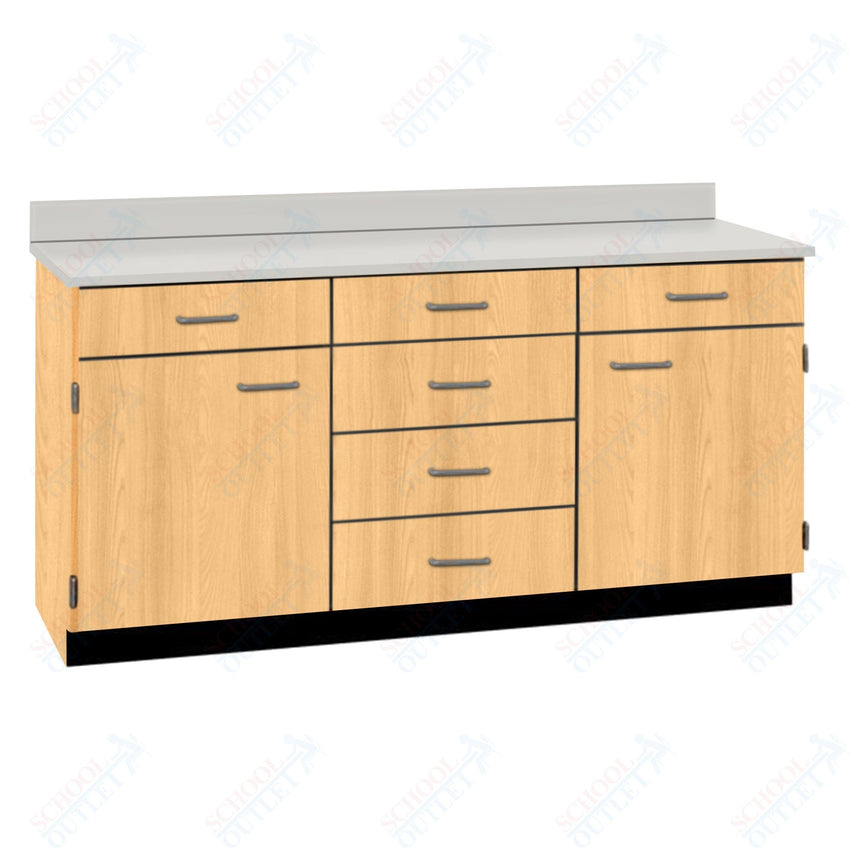 72" Wide Complete Suites with Locks (84506 F72) - SchoolOutlet