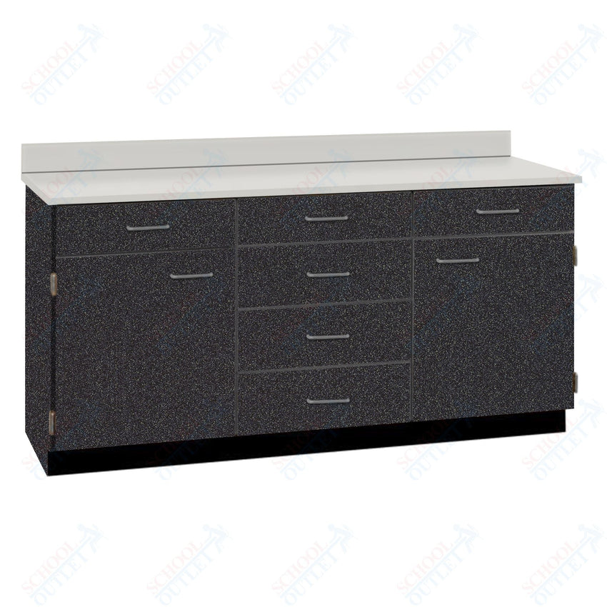 72" Wide Complete Suites with Locks (84506 F72) - SchoolOutlet