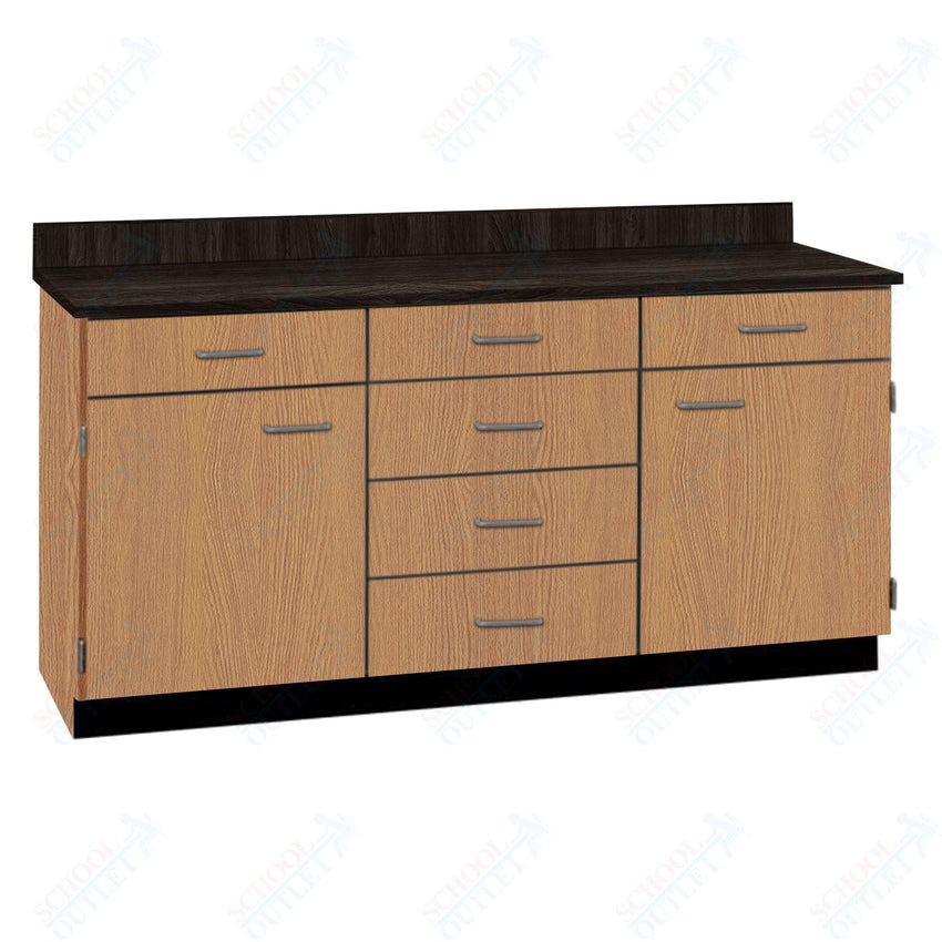 72" Wide Complete Suites with Locks (84506 F72) - SchoolOutlet