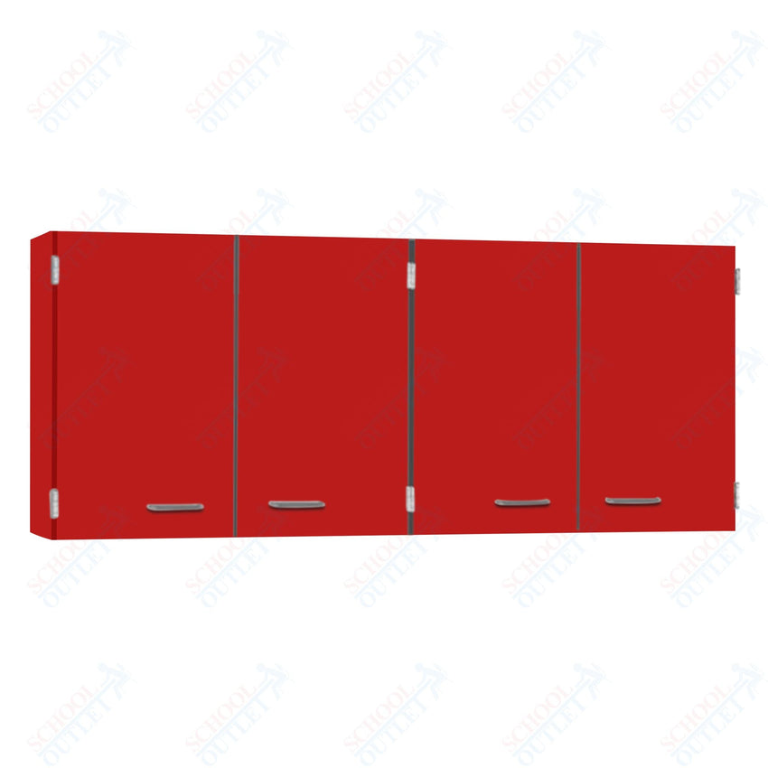 Wall Cabinets with Two Double Doors Full - Width Shelves (84512 F60 WC) - SchoolOutlet