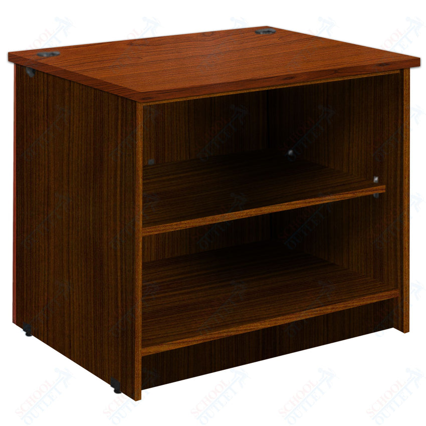 Circulation Desk Units with 2 Open Shelves (88002 Z30) - SchoolOutlet