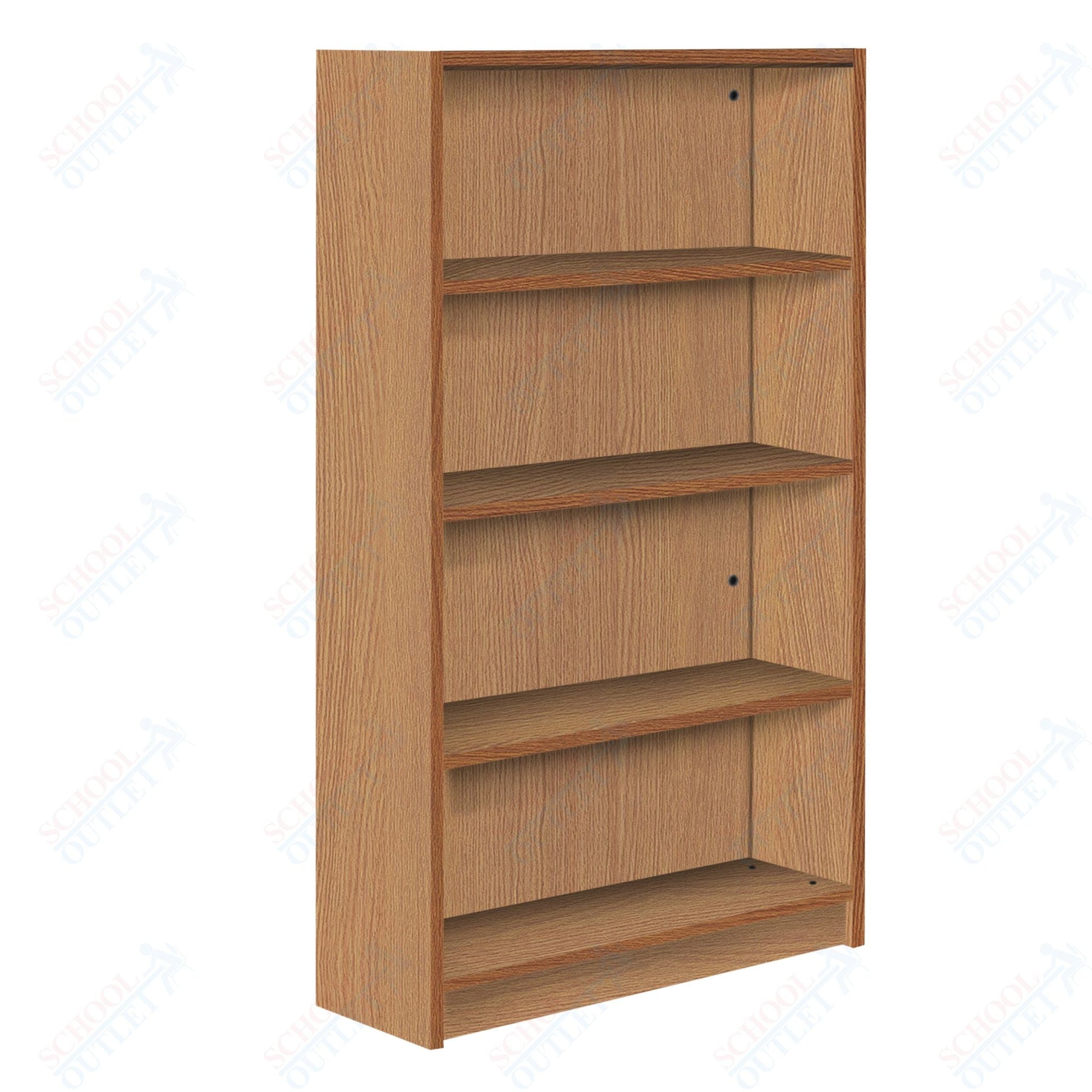 Single Face Starter 3 Adjustable Shelves Bookcase (88205 Z61) - SchoolOutlet