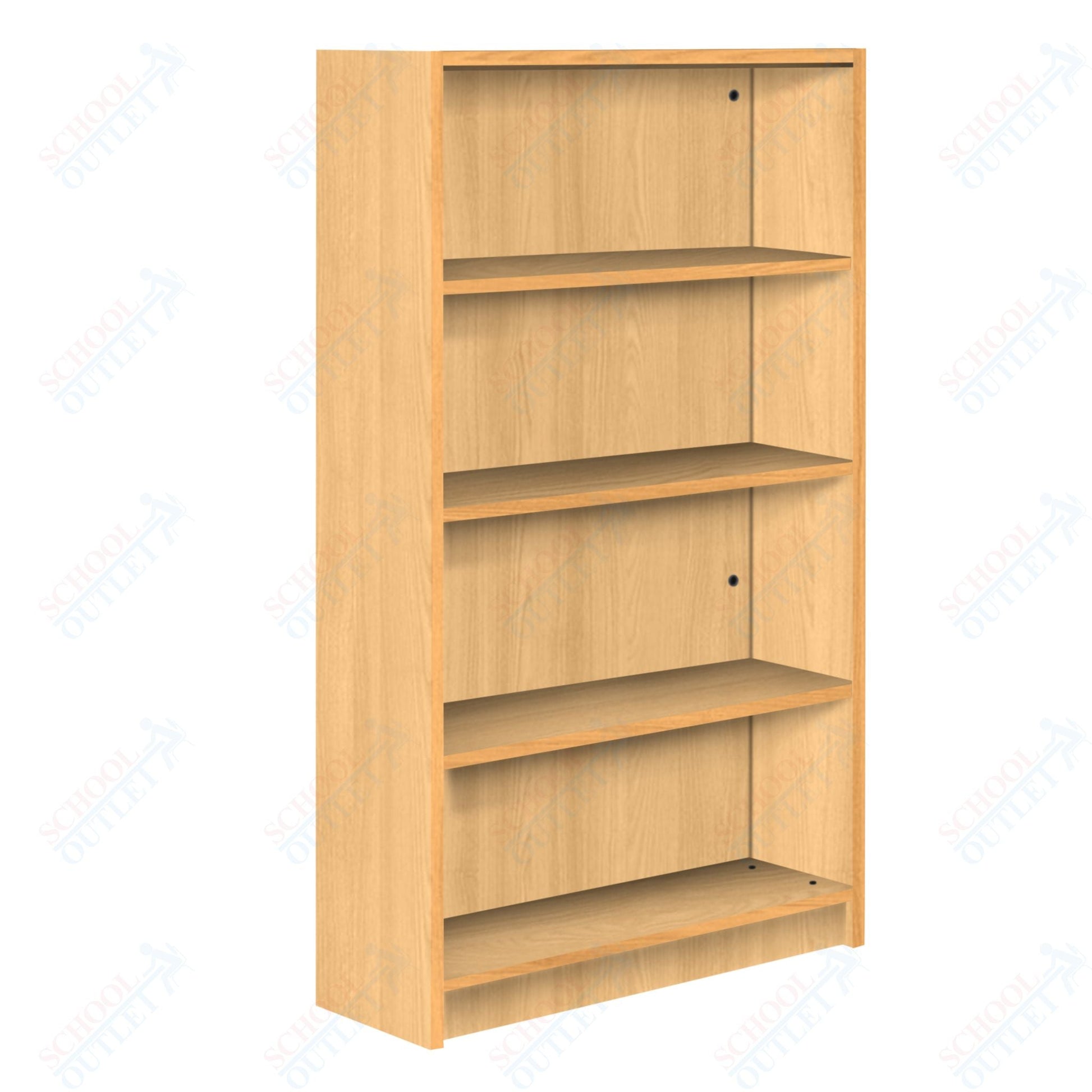 Single Face Starter 3 Adjustable Shelves Bookcase (88205 Z61) - SchoolOutlet