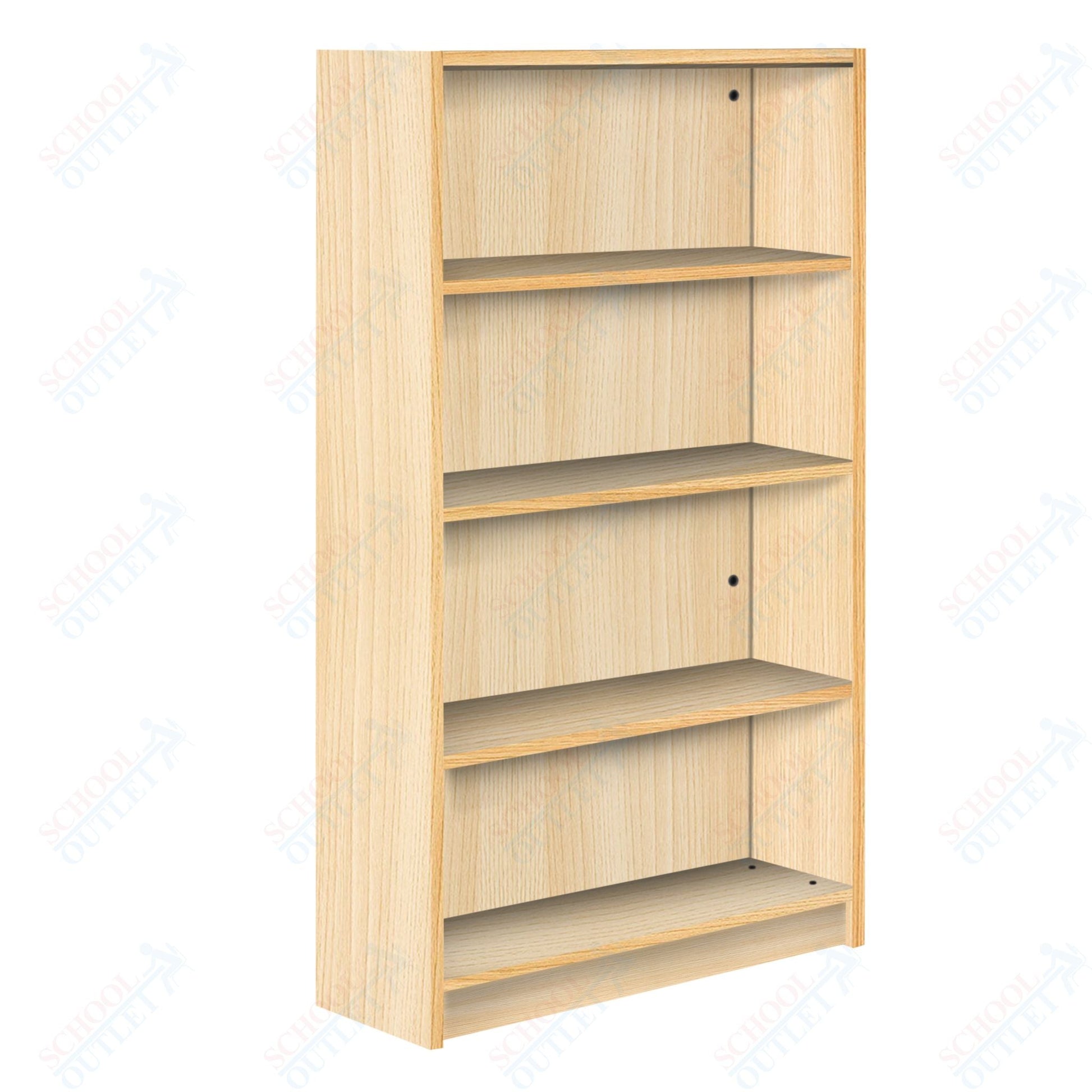 Single Face Starter 3 Adjustable Shelves Bookcase (88205 Z61) - SchoolOutlet