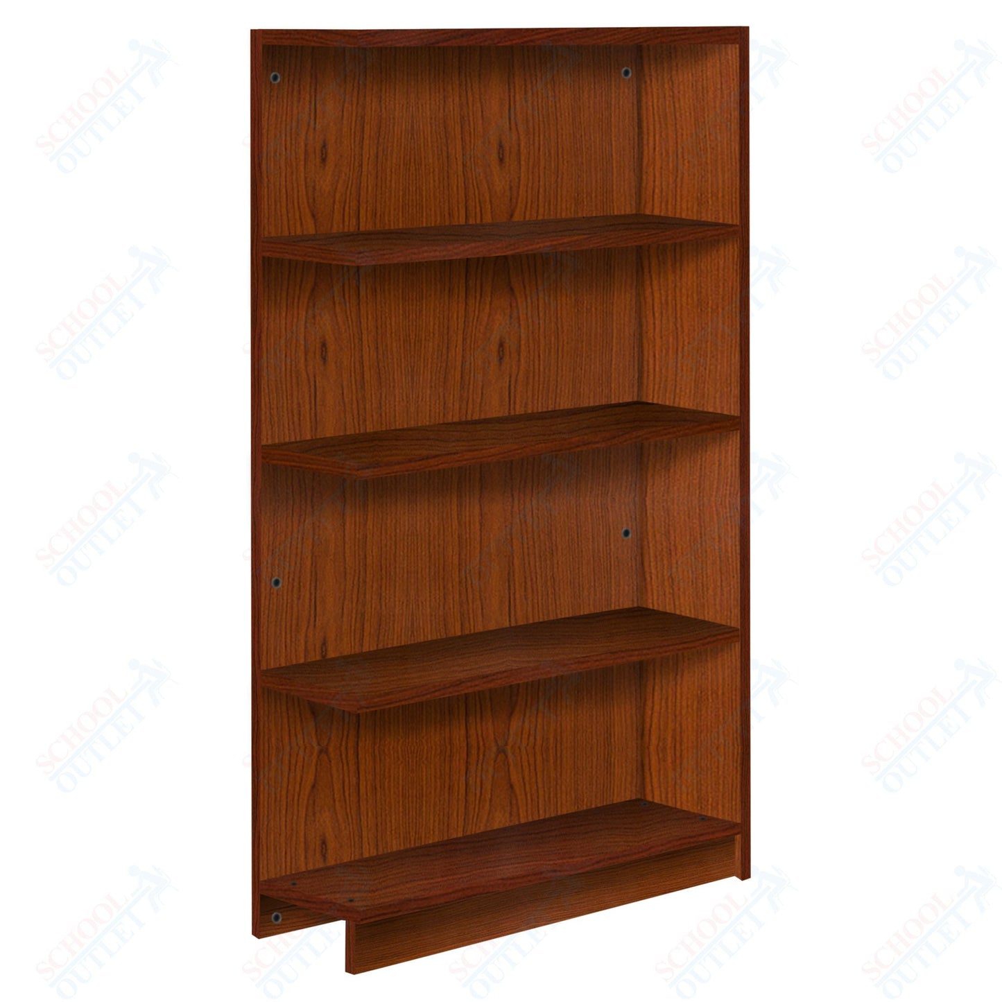 Single Face Adder 3 Adjustable Shelves Bookcase (88206 Z61) - SchoolOutlet