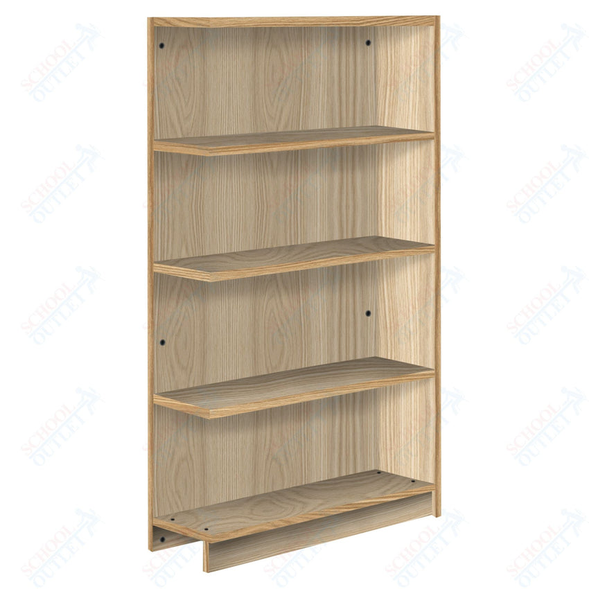 Single Face Adder 3 Adjustable Shelves Bookcase (88206 Z61) - SchoolOutlet